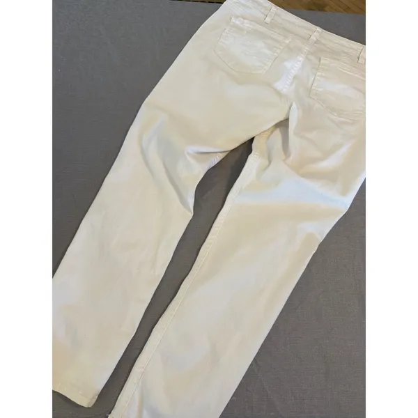 Silver Jeans Co‎ Suki Mid Super Skinny White Denim Jeans Sz 18 L31 W93006SSWWHT - Image 7