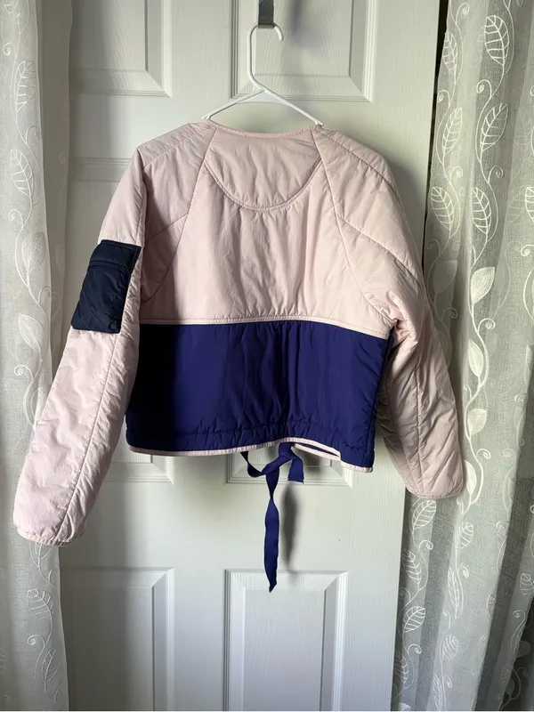 Free People Movement Outta Left Field Jacket in Sapphire Skies zip up size XS TP - Image 9