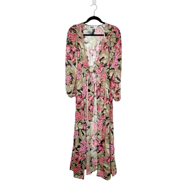 Beach Riot Ryan Floral Cover Up Dress Women's Multicolor Size Medium - Image 2