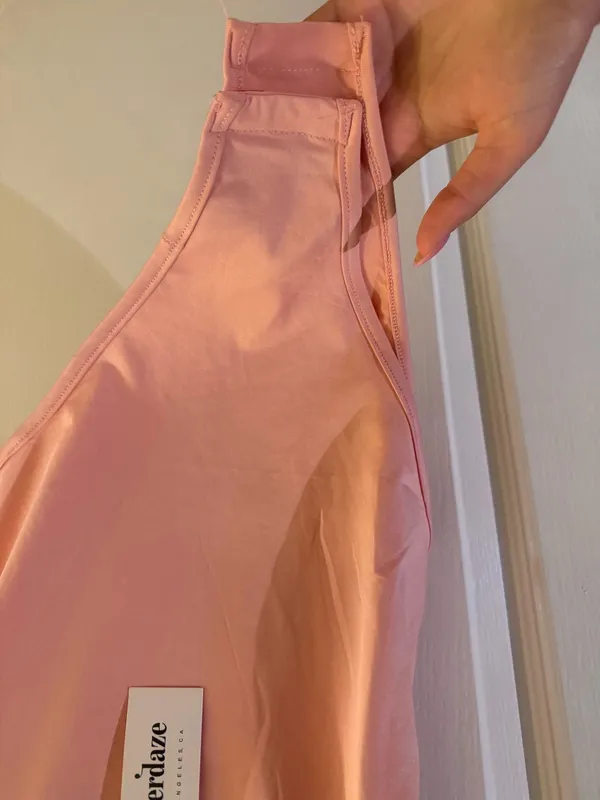 Yesterdaze Pink rhinestone strap Bodysuit Size M - Image 4