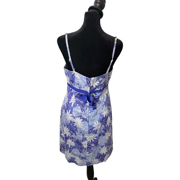 Vintage Lilly Pulitzer Prince Charming Frog Print Shift Dress Women 6 Blue - Image 3