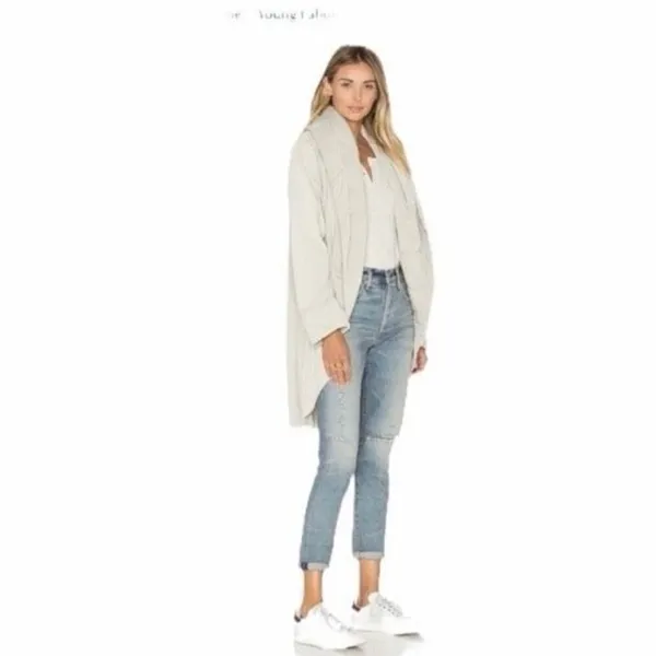 ✨Young Fabulous & Broke Sandrine M/L Cream Coat✨ - Image 8