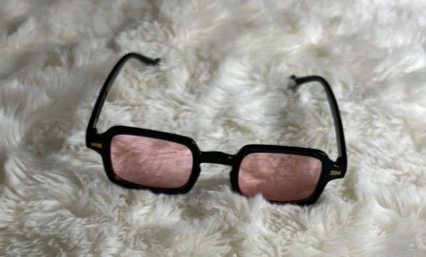 Barbie Core Black and Pink Sunglasses - Image 2