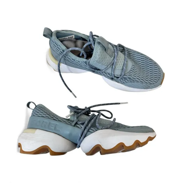 Sorel Blue Kinetic Impact Lace Up Sneakers Womens 5.5 Casual Athletic Comfort - Image 2