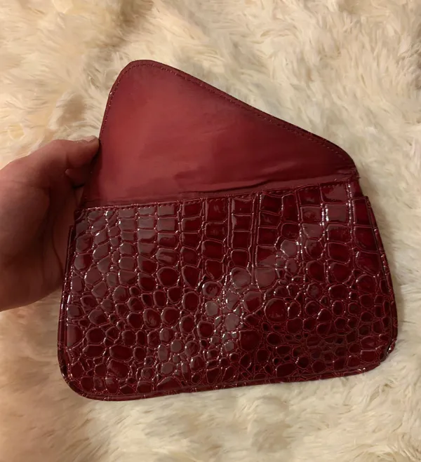 Small Handbag Purse Wallet Red - Image 3