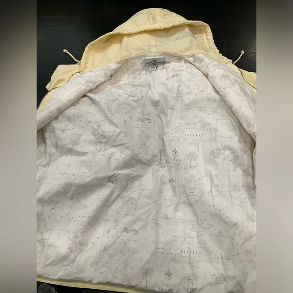 TOMMY BAHAMA‎ LIGHT YELLOW WINDBREAKER JACKET - Image 8