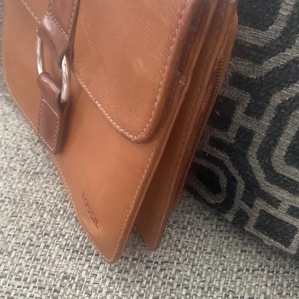 Fossil Tan Crossbody Bag - Image 11