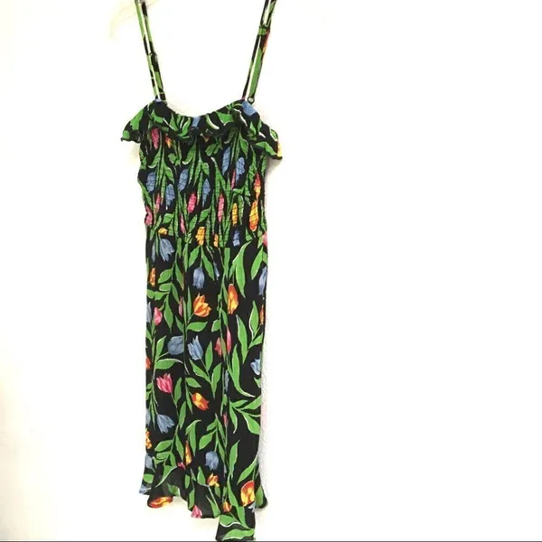 Urban Outfitters tulip print green floral sundress XS‎ - Image 3
