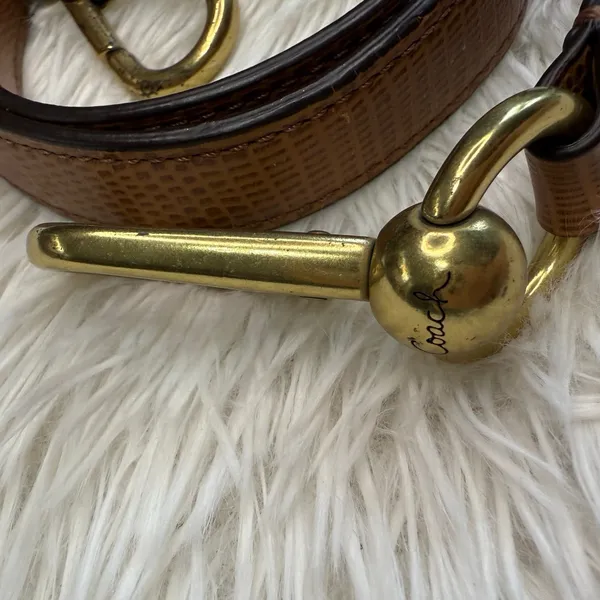 COACH Brown Replacement Strap - Image 3