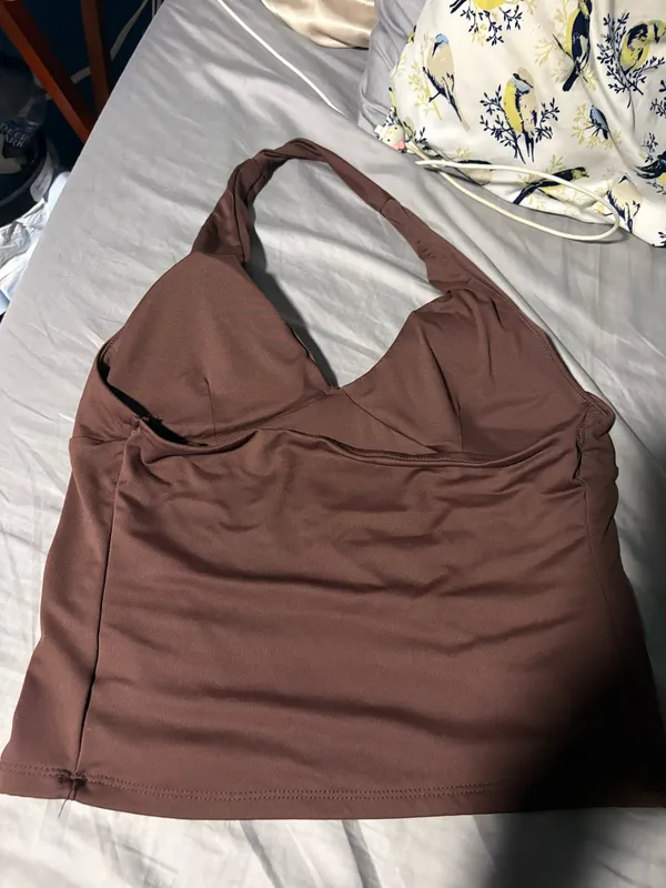 Rock Rose Couture Halter top pink rose - Image 2