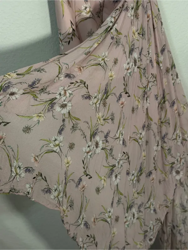 Anthropologie x Katie May Chasing Dawn Midi Dress in Mauve Floral-NN14 - Image 9