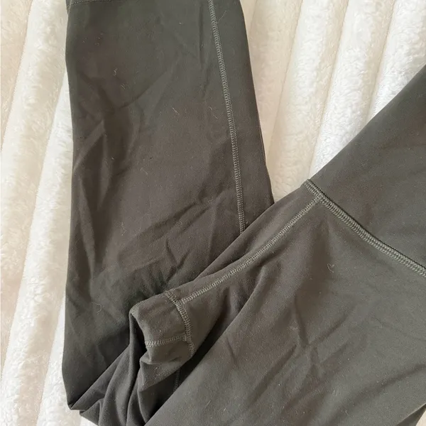 Nike cropped green High-Waist Leggings - Image 3