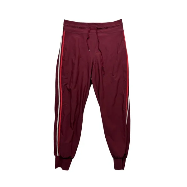 The Upside size large / 10 burgundy track pants joggers athletic gym - Image 2