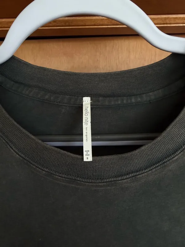 Hello nite gray tshirt - Image 2