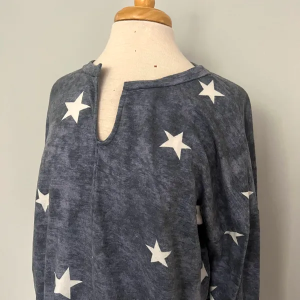 143 Story By Lineup Blue Star Pullover Sweatshirt - Image 4