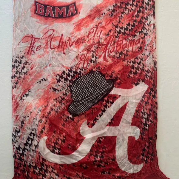 Alabama Crimson Tide Scarf Emerson Street 70” - Image 4