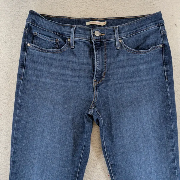 Levis 311 Shaping Skinny Jeans Dark‎ Wash Blue W30 L30 19626-0168 Womens 30 - Image 7