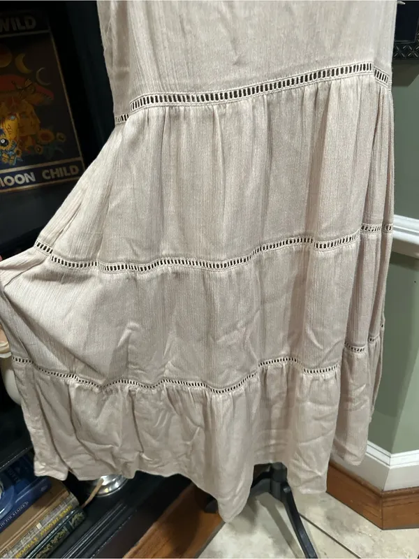 Kori Tan Tiered Dress – Size Small (NWT) - Image 4