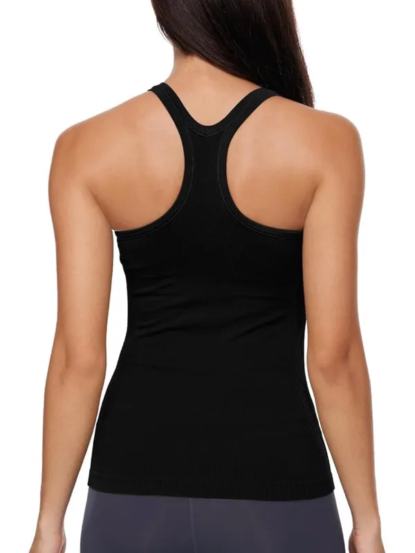 Ribbed Workout Tank Top - Image 9