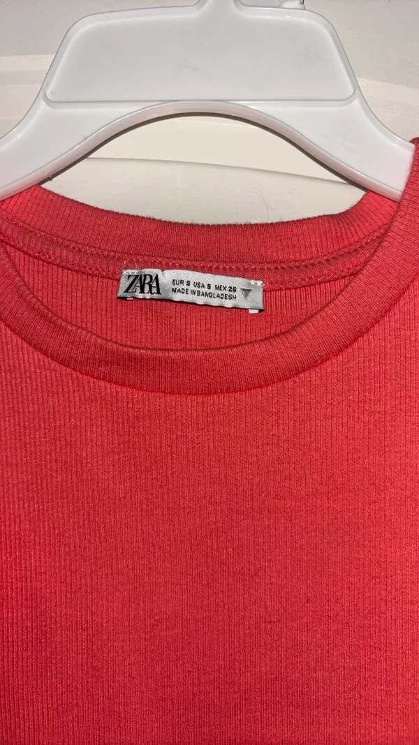 ZARA Ruffle Sleeve Top - Image 2