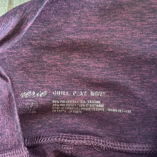 Aerie Size Small Heathered Maroon High-Rise Leggings - Image 4