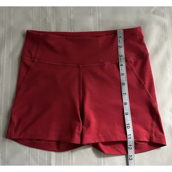 Outdoor Voices Red 2-Piece Activewear Set Racerback Sports Bra + Shorts S - Image 13