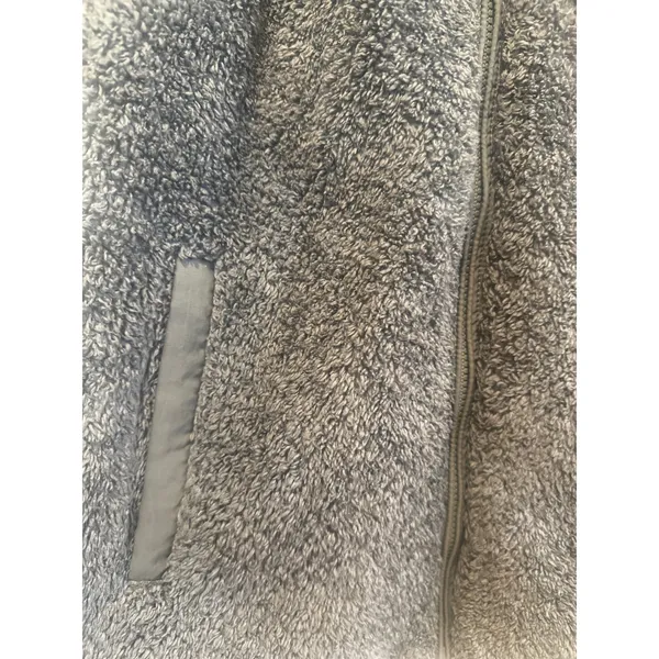 Patagonia Los Gatos Fleece Vest Womens Large Gray Full Zip High Pile fall warm - Image 3