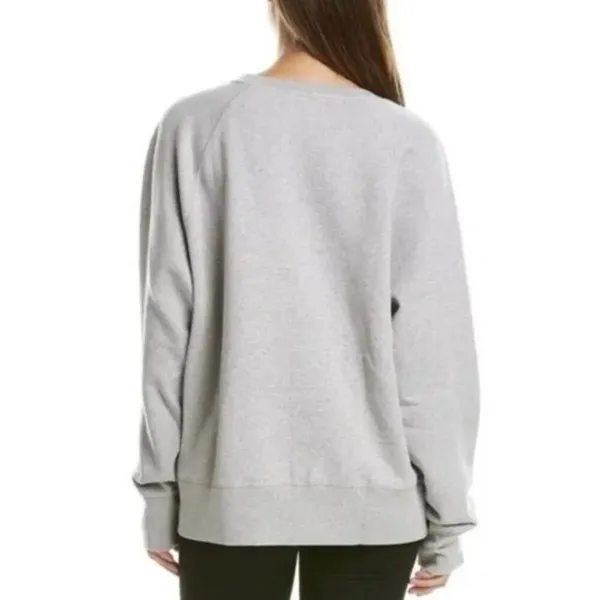 ✨ZADIG & VOLTAIRE Amour Grey Sz Large Sweatshirt✨ - Image 3
