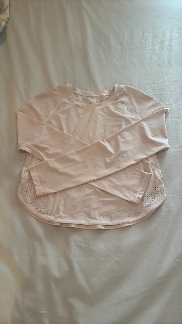 Pale Pink Lululemon shirt - Image 2