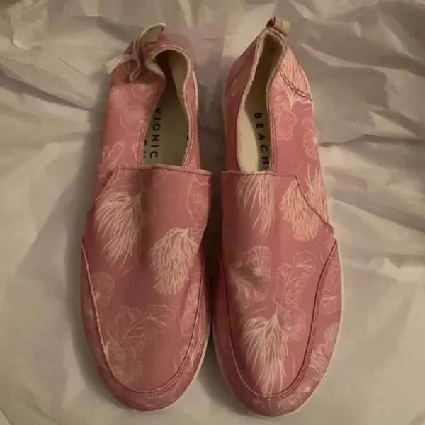 NWOT Vionic Womens 8.5 Malibu Slip on Sneaker Pink - Image 4