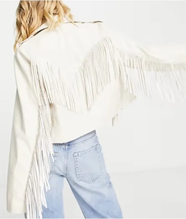 ASOS Leather Fringe jacket - Image 2