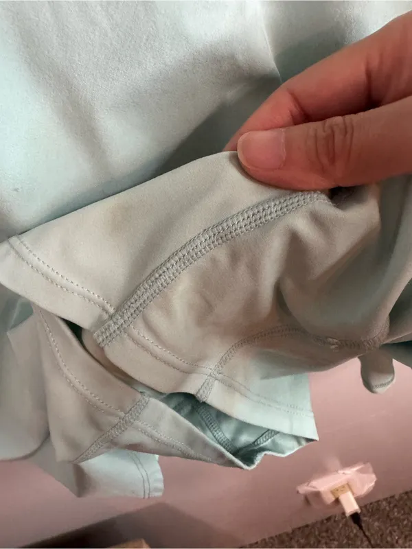Abercrombie & Fitch Spaghetti Straps Mint Green Mini Dress Size Small - Image 8