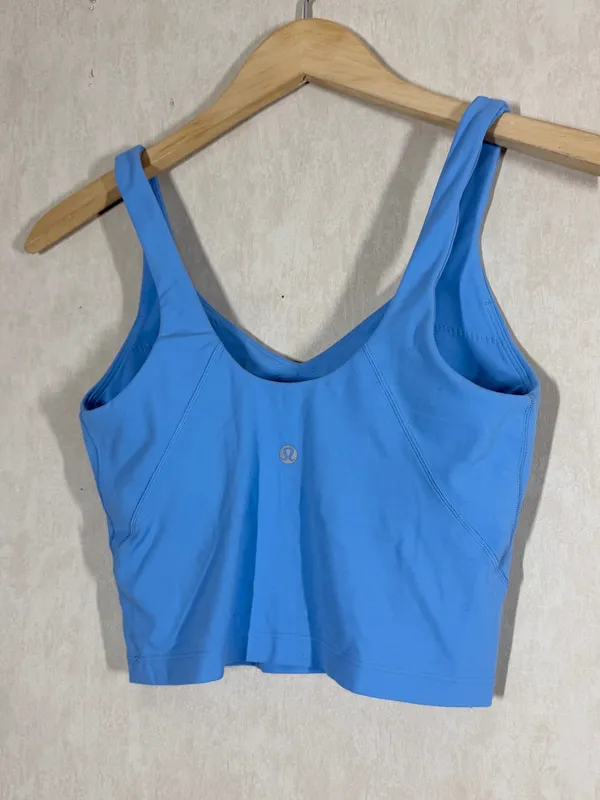 Lululemon Women’s Align Tank Top Built in shelf Bra Nulu in Aero Blue 6 - Image 6