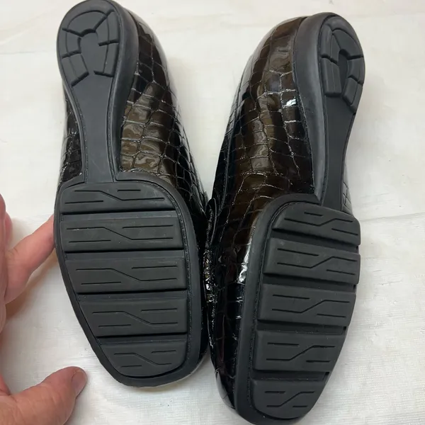 Vaneli black Patton‎ loafers 6 1/2w Size 6.5 - Image 2