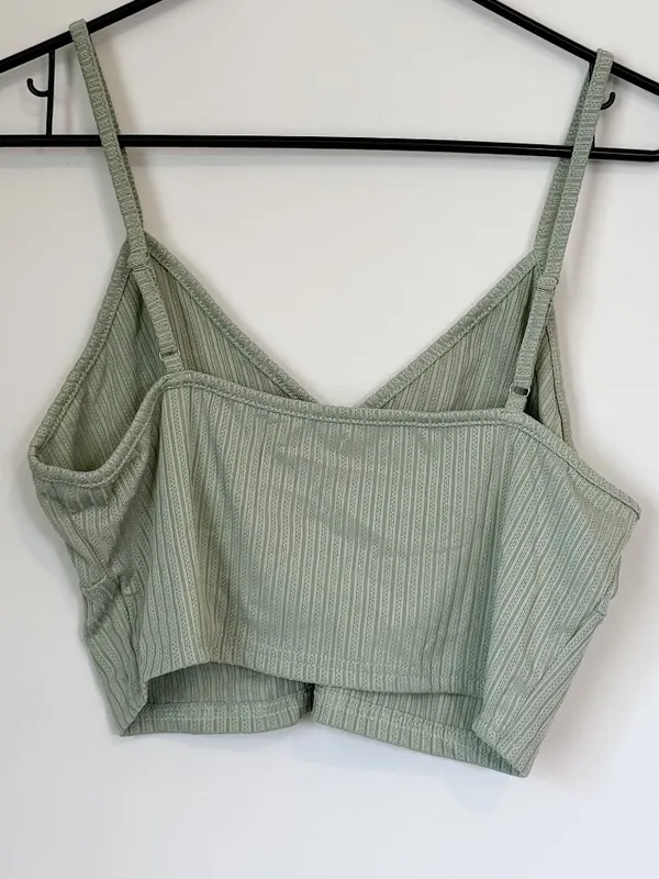 NWT Cupshe Mint Jersey Cami & Shorts Pajama Set - Size: Extra Large - Image 6