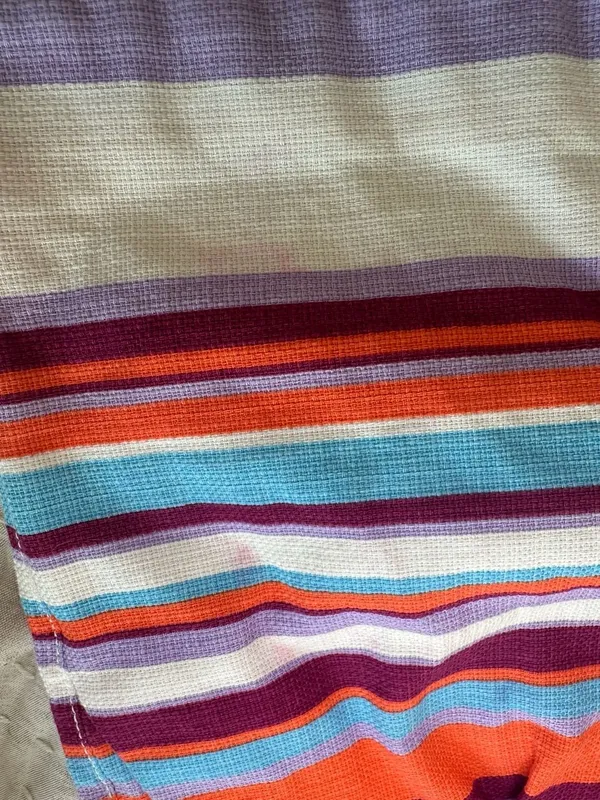 J.Crew Multicolor Striped Shorts Size 6 Colorful Casual Summer - Image 7