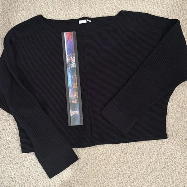 GAP ribbed cropped sweater - Image 3