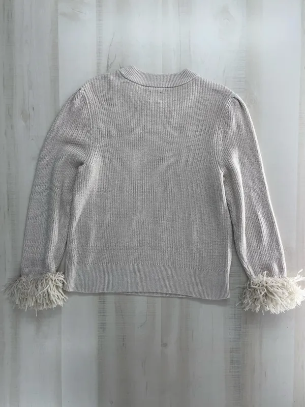 nwot NIC+ZOE cotton beige tan sweater top - Image 6