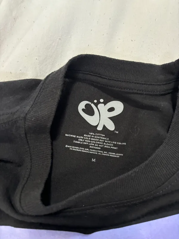 Olivia Rodrigo Tee Black Size M - Image 3