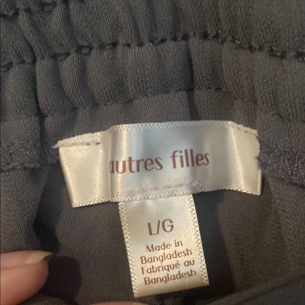 Women's Gray Trousers Size L - Image 3