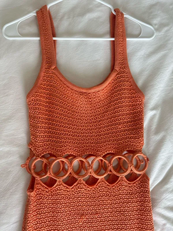 Orange maxi dress - Image 2