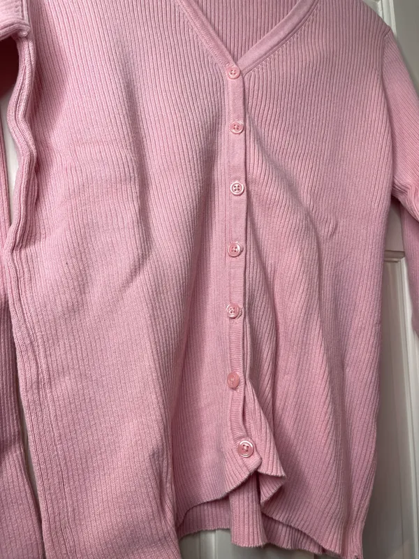 Old Navy Pink Cardigan - Image 4