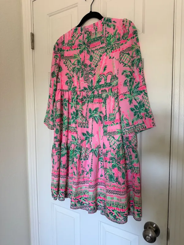 Lilly Pulitzer Tropical Tiered Dress - Image 3