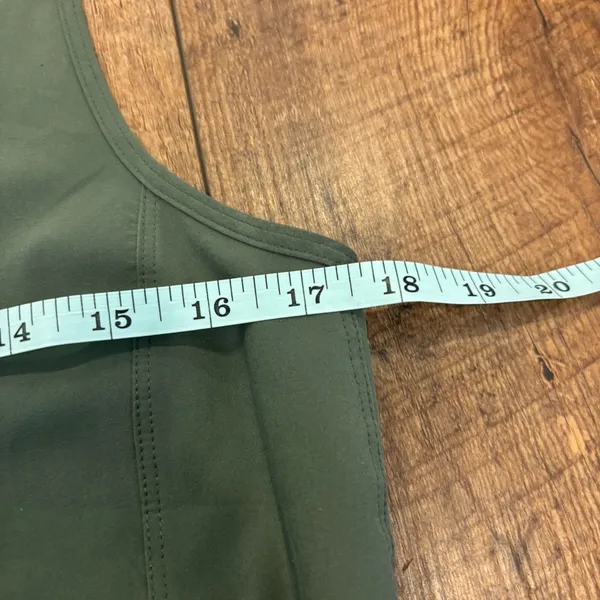 Patagonia Fleetwith Dress Kale Green Scoop Neck Sleeveless Hike REI Women Medium - Image 6