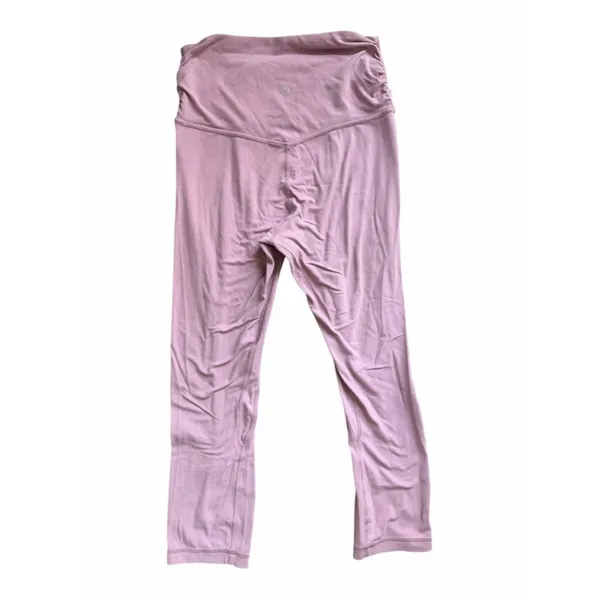 Lululemon Align High Rise Crop 21” Cross Waist Leggings Mauve Pink Size 6 Yoga - Image 4