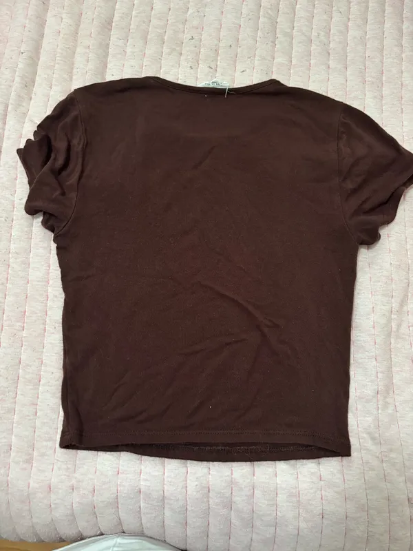 Live in the Moment brown top - Image 3