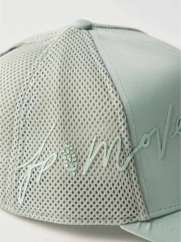 Free people movement signature soft mesh trucker hat sterling blue NWT $48 - Image 6
