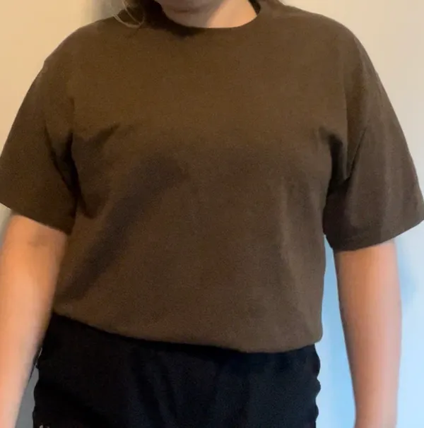 Hanes Brown T Shirt - Image 4