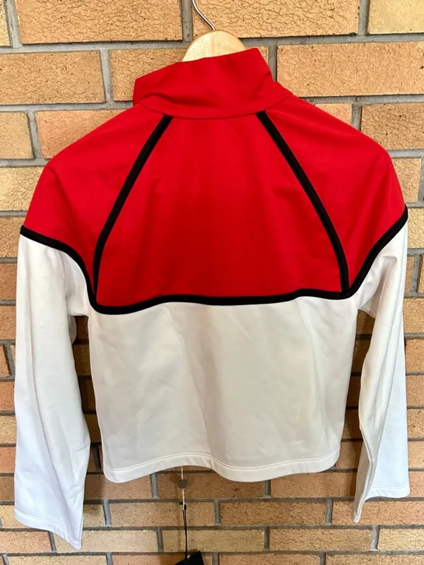 NWT Kappa Kontroll Women’s Cropped Full Zip Felpy Crop Jacket Colorblock Size S - Image 8