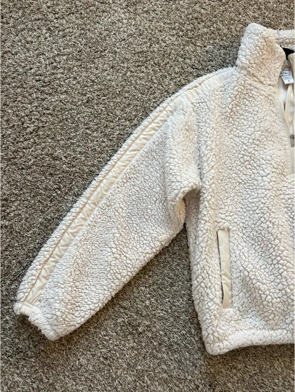 Athleta Funnel Neck Sherpa Pullover - Image 2